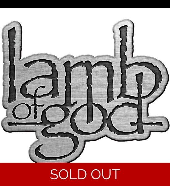 Lamb Of God - Logo Pin
